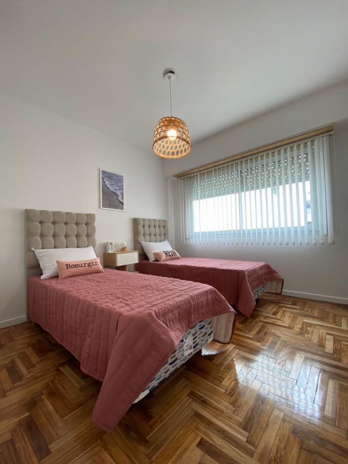 Departamento tres ambientes. Mar del Plata.
