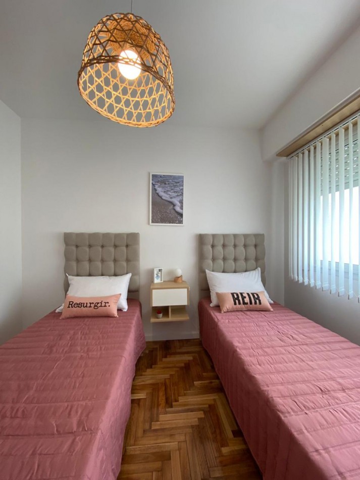 Departamento tres ambientes. Mar del Plata.