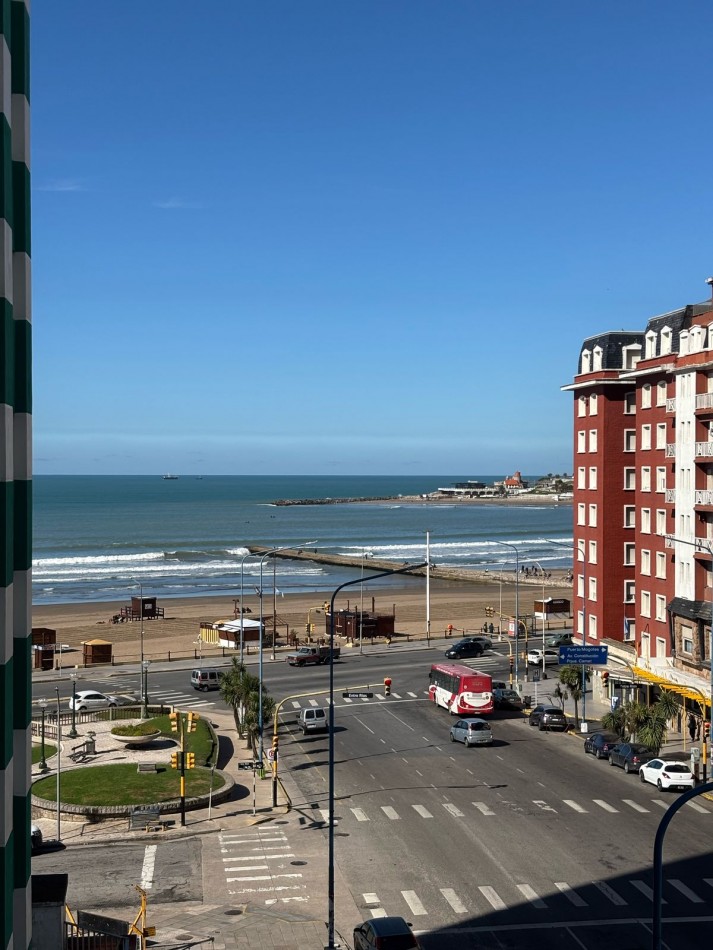 Tres ambientes vista al Mar, Mar del Plata.