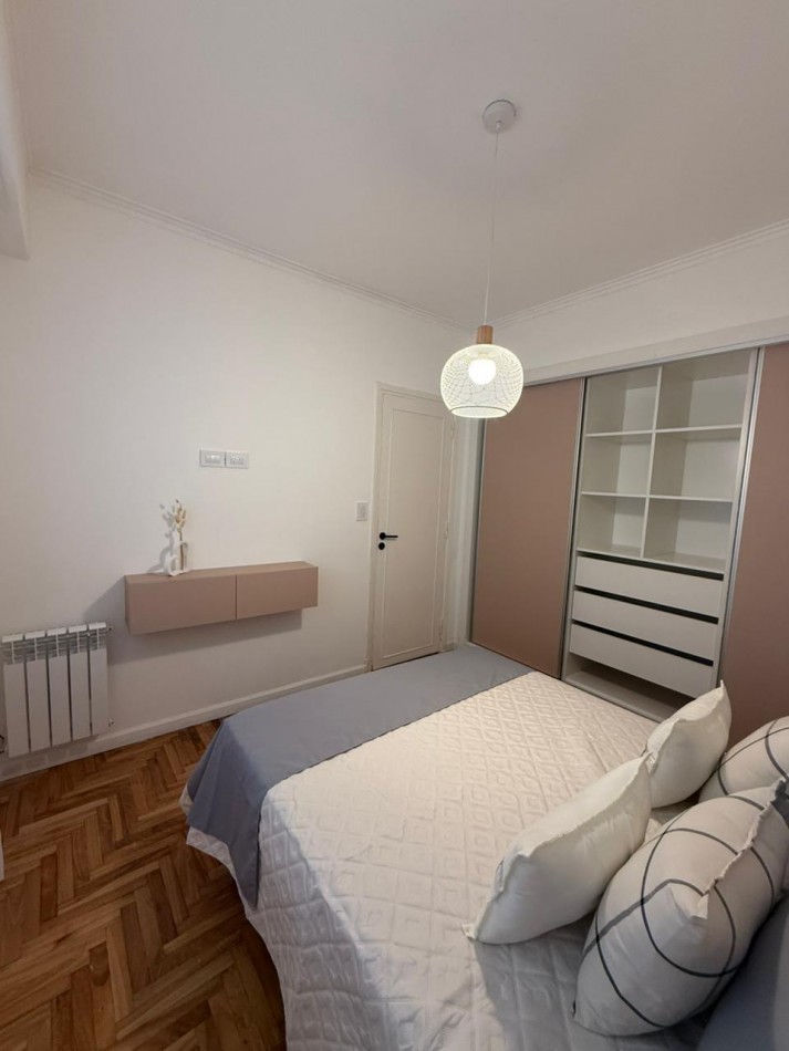 Tres ambientes con cochera, vista al mar. Mar del Plata